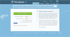 Desktop Screenshot of file-upload.net