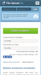 Mobile Screenshot of file-upload.net